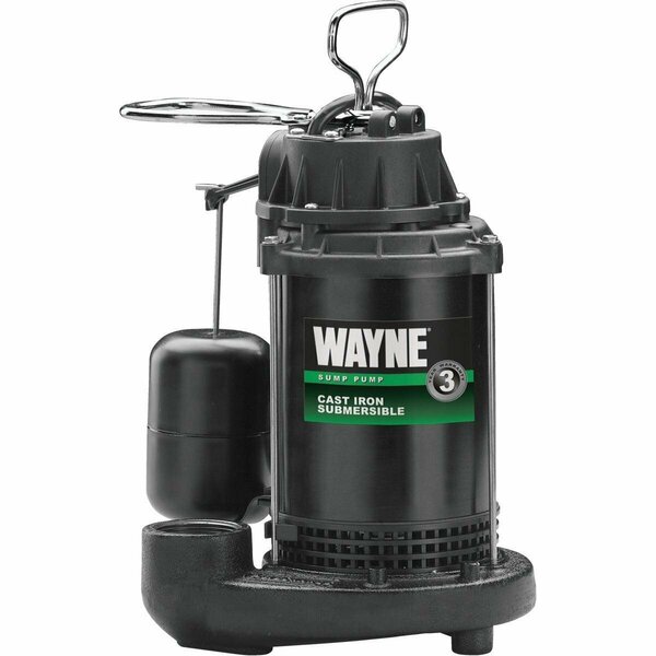 Wayne Water Systems Wayne Water System 1/2 HP 115V Cast-Iron Submersible Sump Pump CDU800-56270